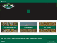 Tablet Screenshot of bushmillsethanol.com